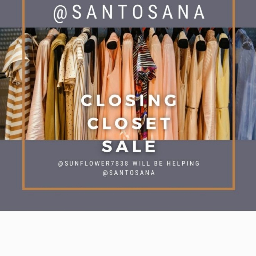 CLOSET CLOSE OUT !!! ACCEPTING OFFERS
